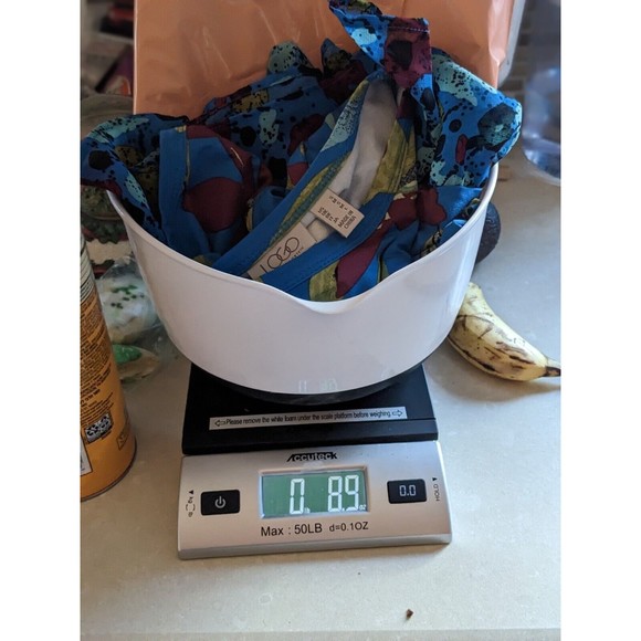 LOGO By Lori Goldstein Rayon 3/4 Sleeve Top w/ Chiffon Hem Blue Size Sm - Picture 7 of 7